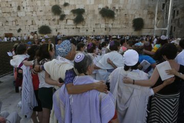 Our quiet prayer at the Kotel